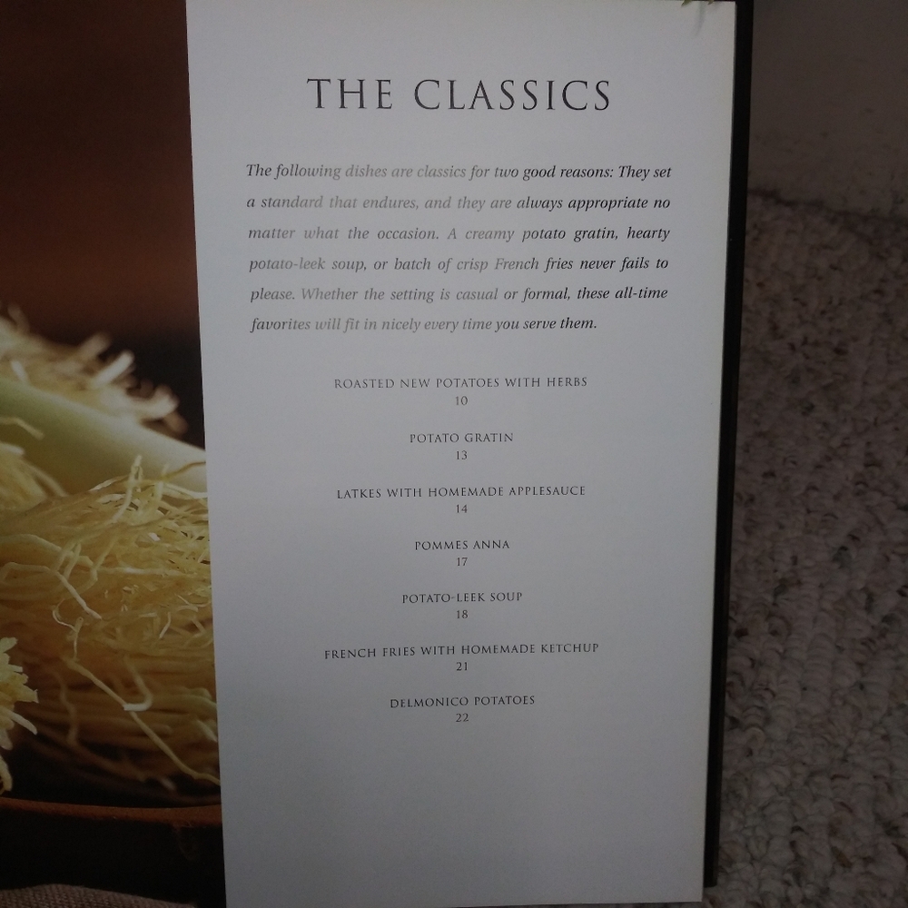 Vintage 2002 Williams Sonoma 40 Recipe Potato Cookbook - Picture 2 of 10